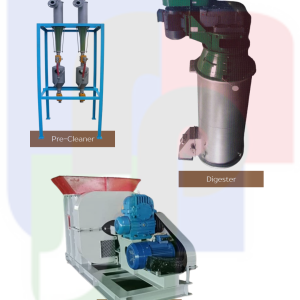 Pre-Cleaner, Bunch Crusher, Digester, Screw Press, Ripple Mill, Palm Kernel Press, EFB Shredder & Press, Steam Turbine